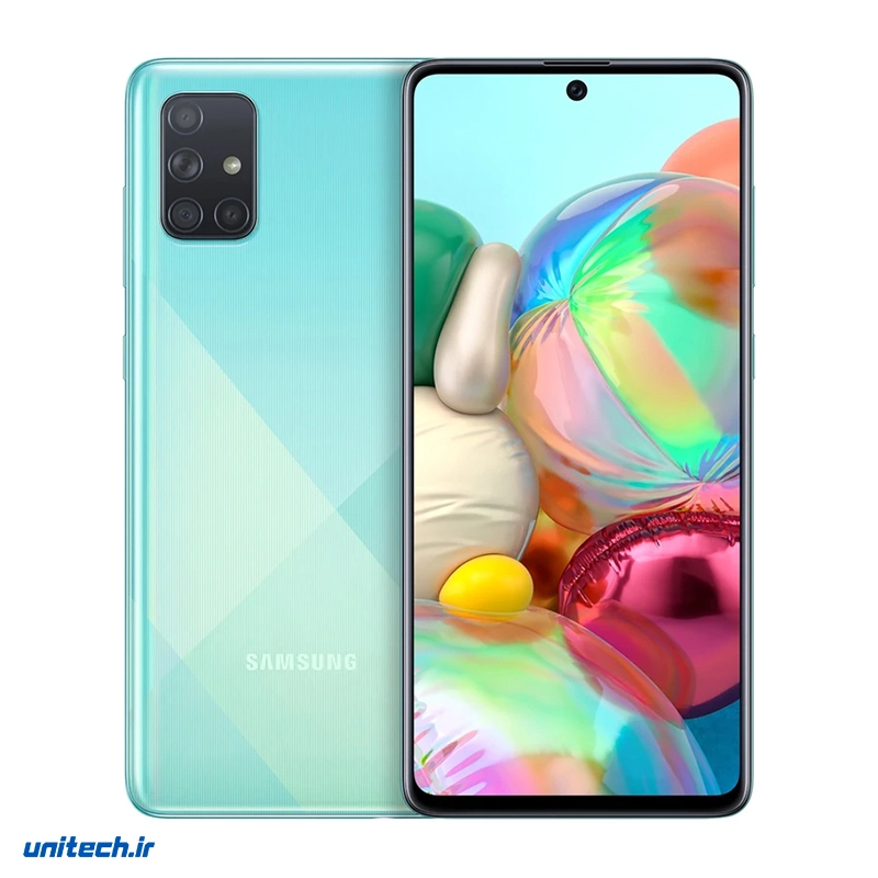 گوشی موبایل سامسونگ مدل Galaxy A71 SM A715F DS دو سیم‌کارت ظرفیت 128 گیگابایت همراه با رم 8 گیگابایت braInb